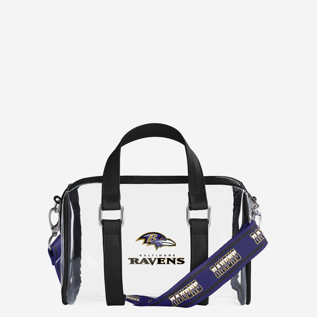 Baltimore Ravens Clear Barrel Bag FOCO - FOCO.com