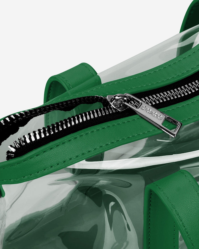 Philadelphia Eagles Kelly Green Clear Crossbody Mini Tote Bag FOCO - FOCO.com