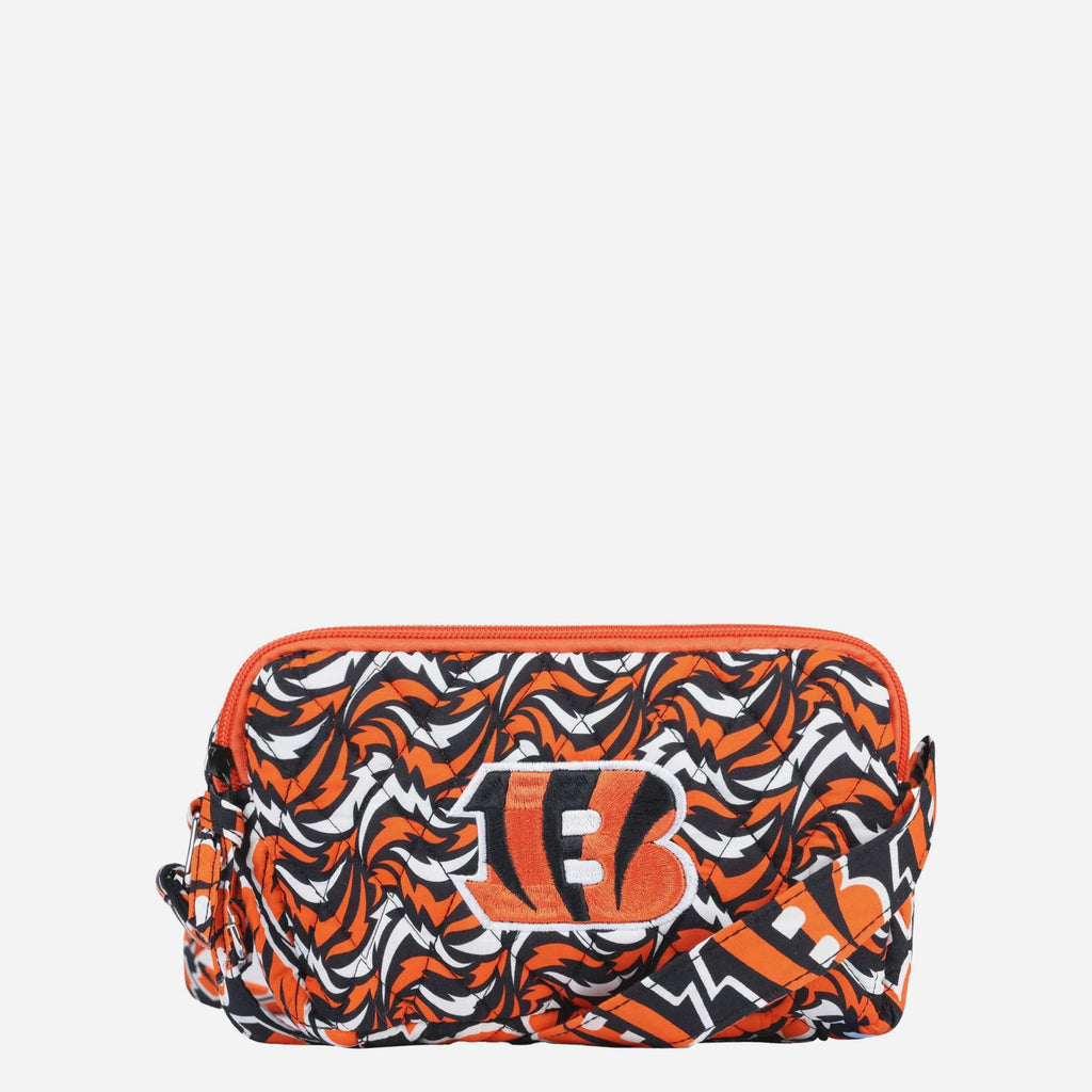 Cincinnati Bengals Quilted Crossbody Bag FOCO - FOCO.com
