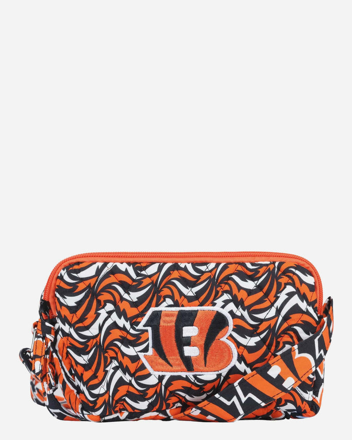 Cincinnati Bengals Quilted Crossbody Bag FOCO - FOCO.com