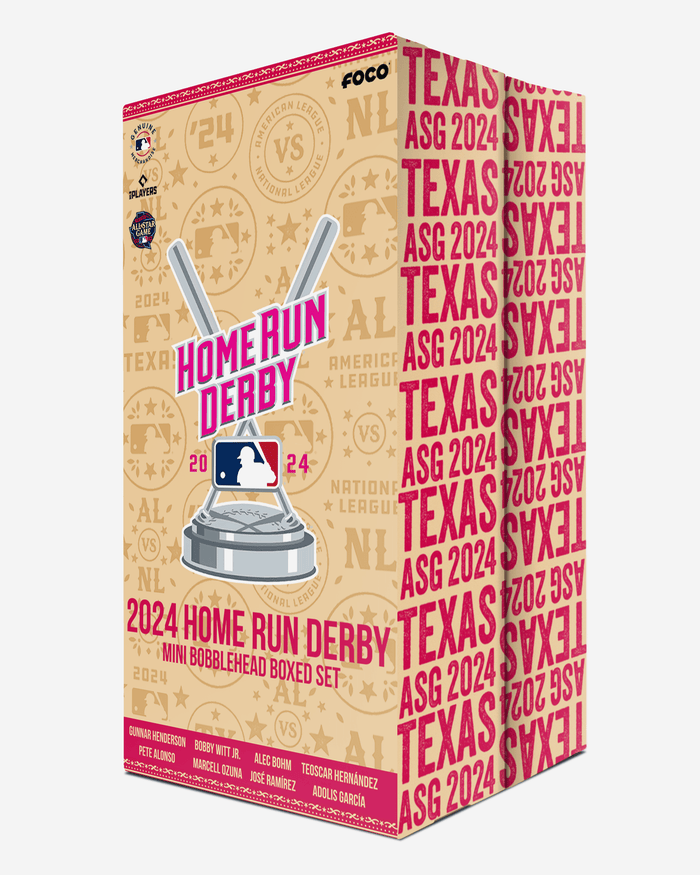 2024 Home Run Derby Mini Bobblehead Boxed Set FOCO - FOCO.com