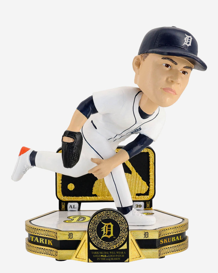 Tarik Skubal Detroit Tigers Gold Rush Bobblehead FOCO - FOCO.com