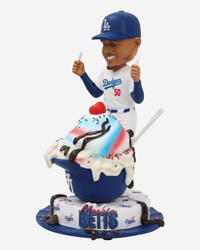 Mookie Betts Los Angeles Dodgers Ice Cream Helmet Bobblehead FOCO - FOCO.com