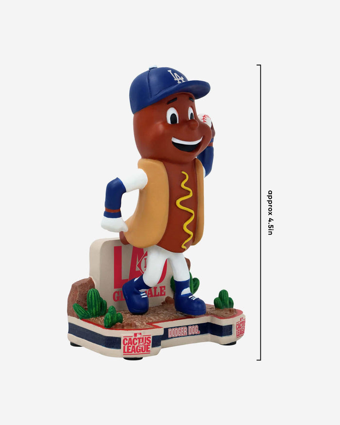 Dodger Dog Los Angeles Dodgers 2025 Spring Training Cactus League Mascot Mini Bighead Bobblehead FOCO - FOCO.com