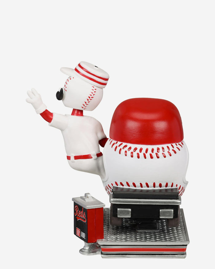 Mr Redlegs Cincinnati Reds Bullpen Cart Mascot Bobblehead FOCO - FOCO.com