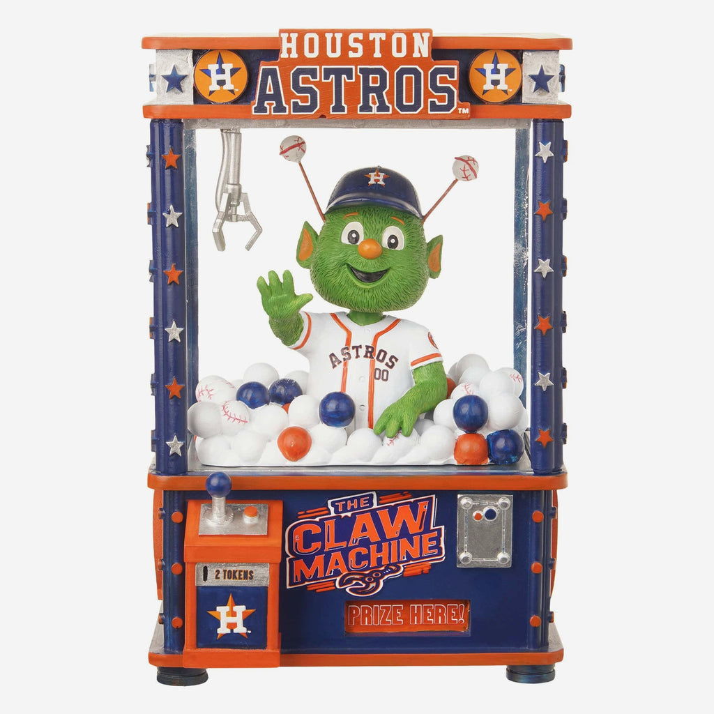 Orbit Houston Astros Claw Machine Mascot Bobblehead FOCO - FOCO.com
