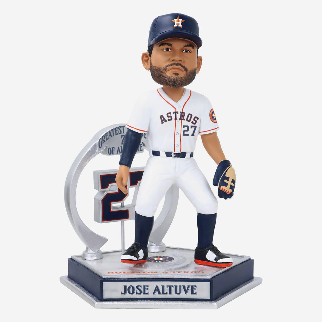 Jose Altuve Houston Astros Legendary Number 27 Bobblehead FOCO - FOCO.com