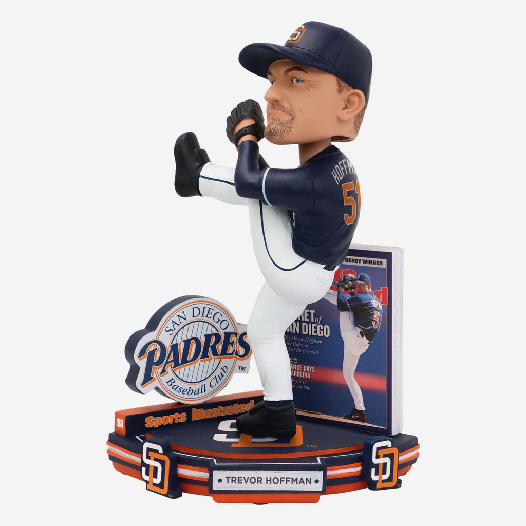 Trevor Hoffman San Diego Padres Sports Illustrated Cover Bobblehead FOCO - FOCO.com