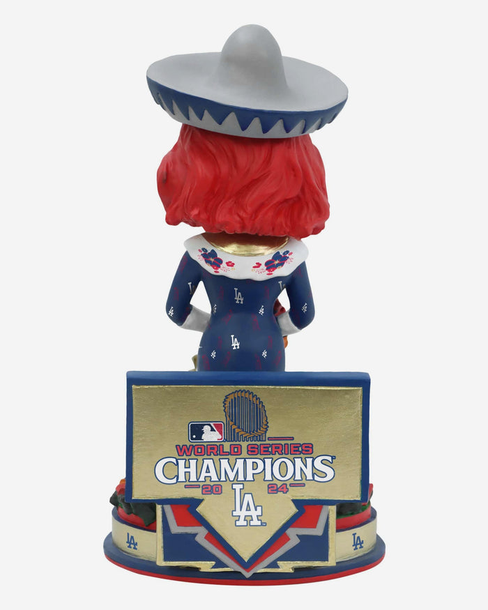 Senora Los Angeles Dodgers 2024 World Series Champions Day of the Dead Bobblehead FOCO - FOCO.com
