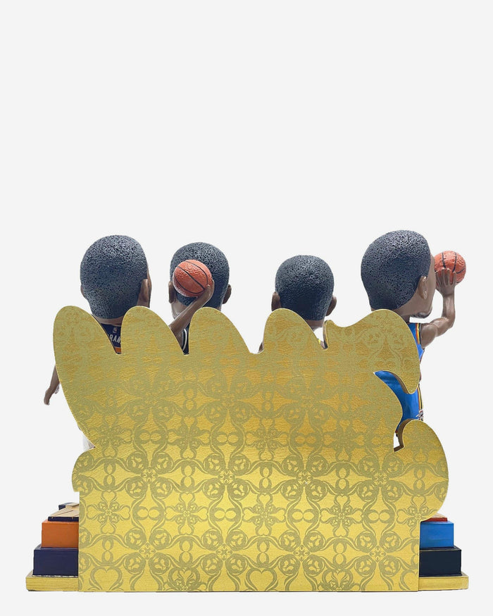 Kevin Durant Oklahoma City Thunder & Golden State Warriors & Brooklyn Nets & Phoenix Suns 30,000 Points Milestone Mini Bobblehead Scene FOCO - FOCO.com