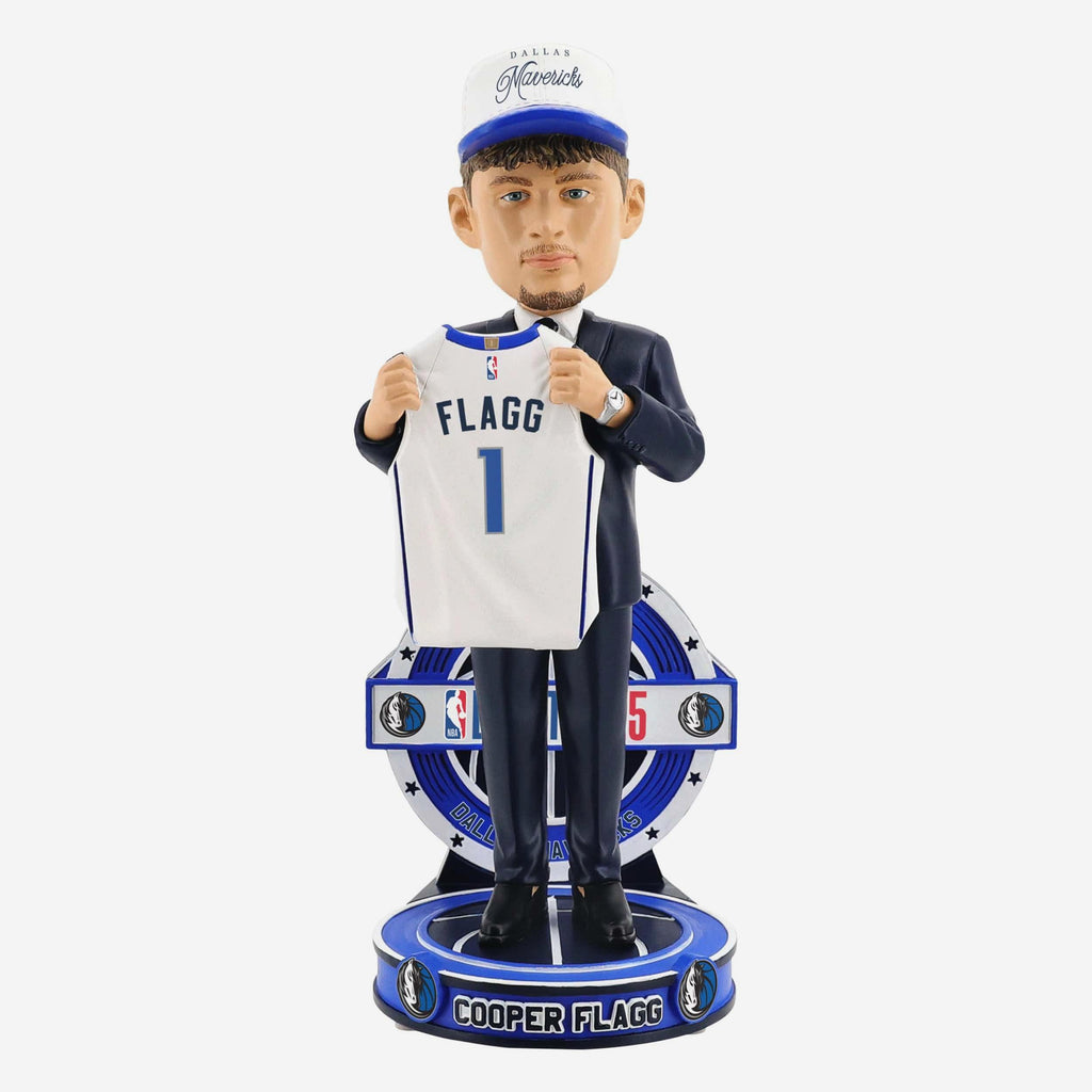 Cooper Flagg Dallas Mavericks 2025 NBA Draft Pick #1 Bobblehead FOCO - FOCO.com