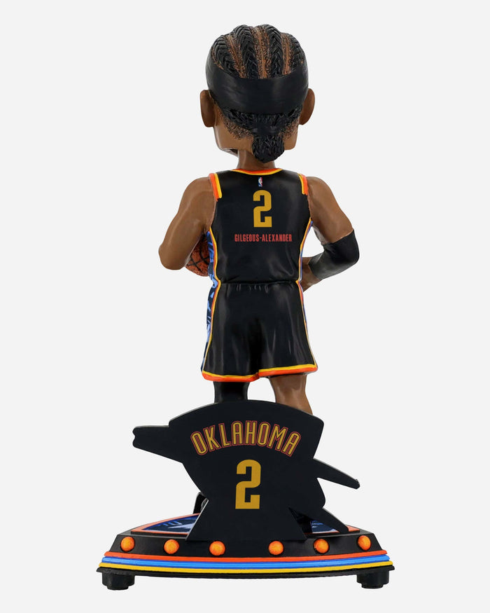 Shai Gilgeous-Alexander Oklahoma City Thunder 2025 City Jersey Bobblehead FOCO - FOCO.com