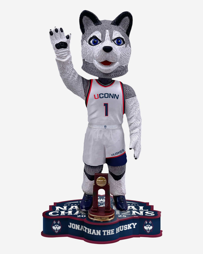 UConn Huskies 2025 Womens Basketball National Champions Mascot Bobblehead FOCO - FOCO.com
