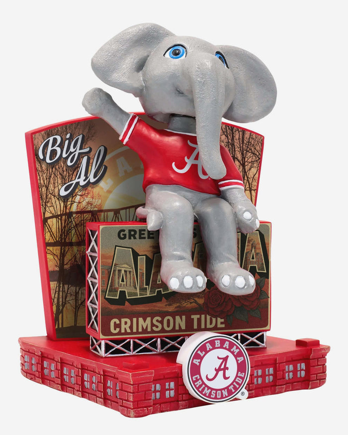 Big Al Alabama Crimson Tide Greetings From Mascot Bobblehead FOCO - FOCO.com