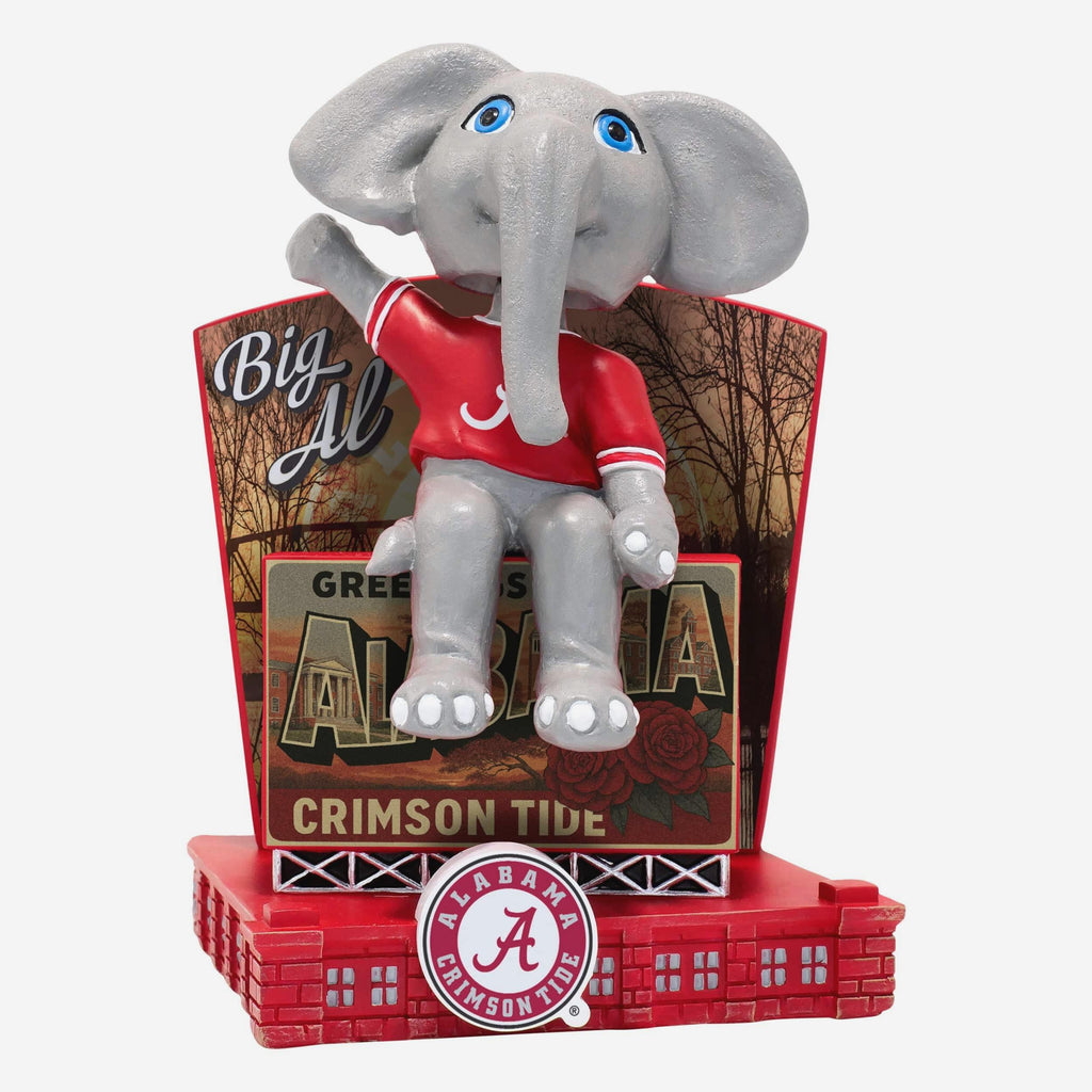 Big Al Alabama Crimson Tide Greetings From Mascot Bobblehead FOCO - FOCO.com