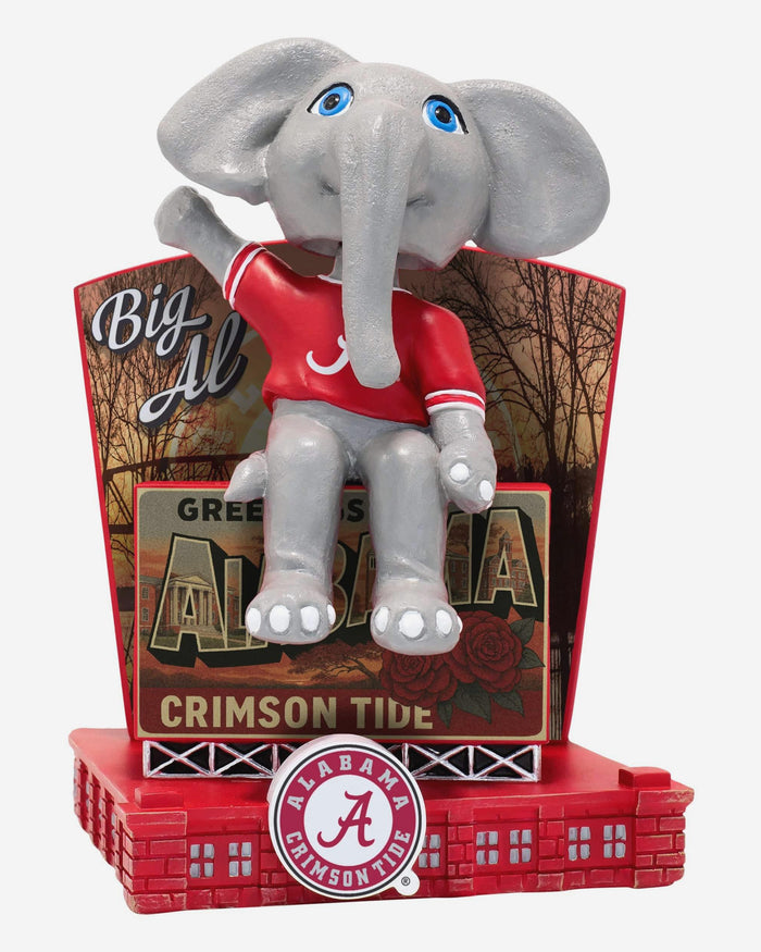 Big Al Alabama Crimson Tide Greetings From Mascot Bobblehead FOCO - FOCO.com