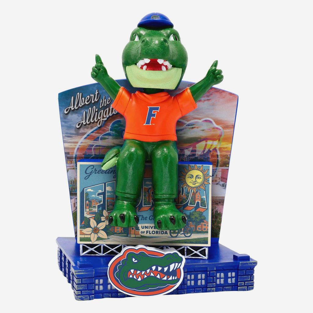 Albert Florida Gators Greetings From Mascot Bobblehead FOCO - FOCO.com