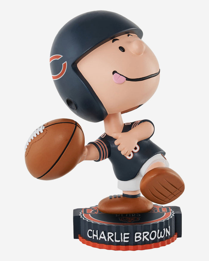 Chicago Bears Charlie Brown Peanuts Bighead Bobblehead FOCO - FOCO.com