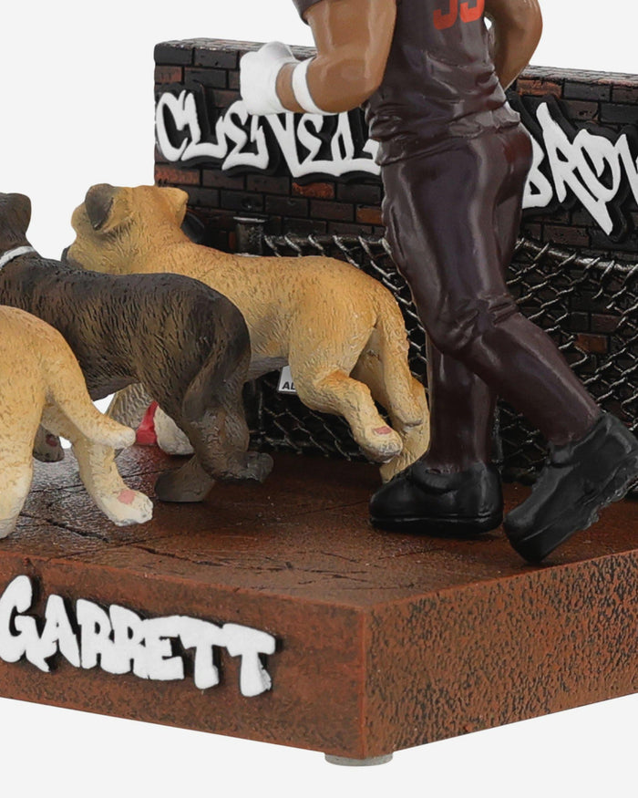 Myles Garrett Cleveland Browns Alpha Dog Alternate Uniform Bobblehead FOCO - FOCO.com