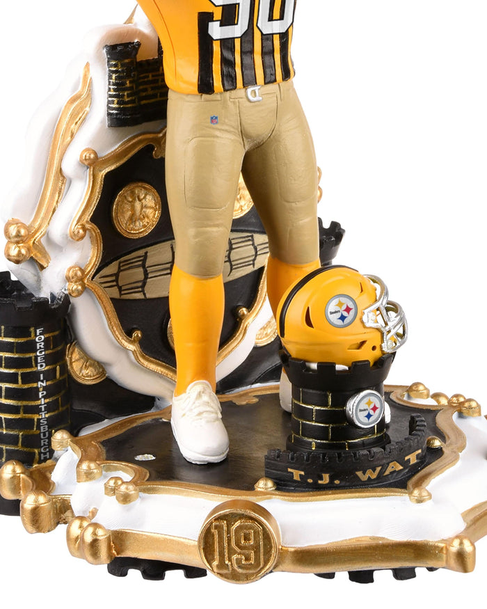 TJ Watt Pittsburgh Steelers Alternate Uniform Bobblehead