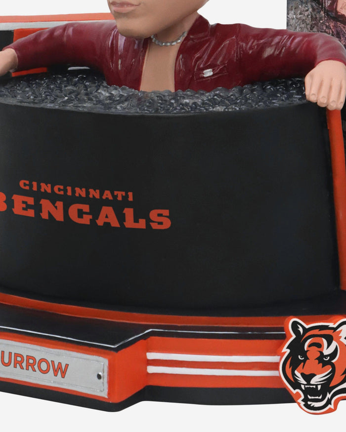 Joe Burrow Cincinnati Bengals Brrr Sports Illustrated Cover Bobblehead FOCO - FOCO.com