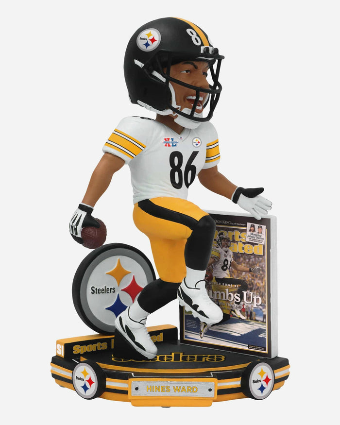 Hines Ward Pittsburgh Steelers Thumbs Up Super Bowl Xl Sports Illustrated Cover Bobblehead FOCO - FOCO.com