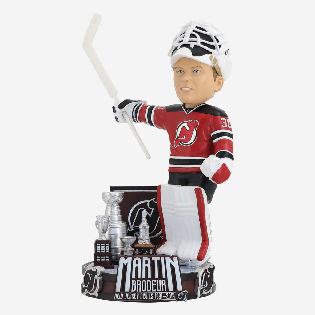 Martin Brodeur New Jersey Devils Award Retrospective Bobblehead FOCO - FOCO.com
