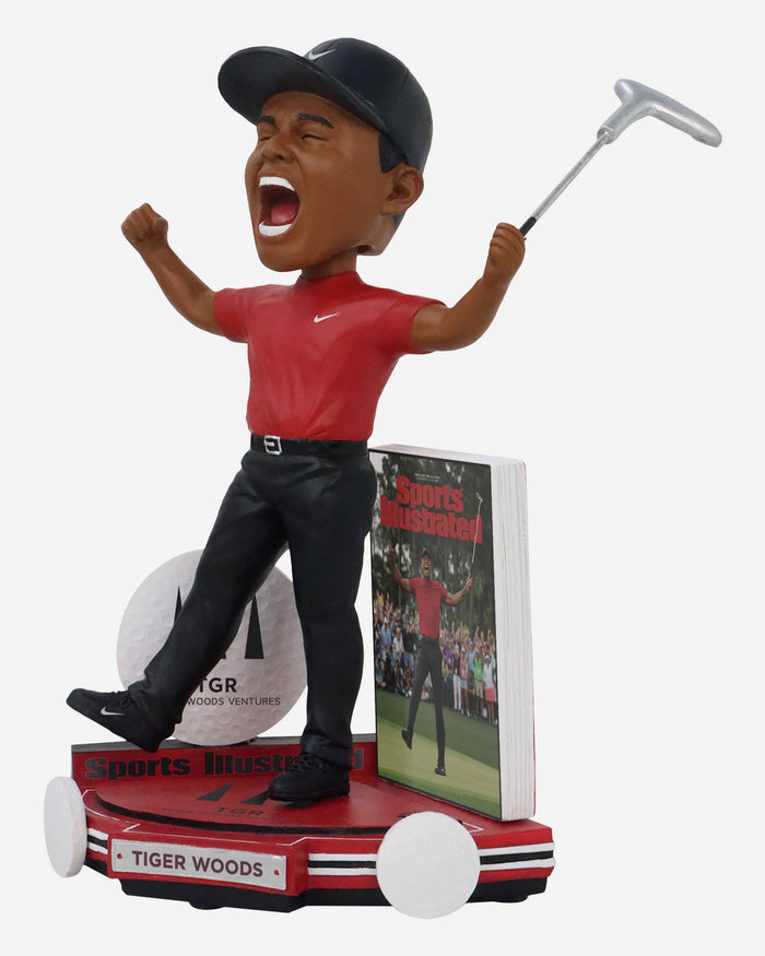 Tiger Woods 2019 Championship Moment Sports Illustrated Cover Bobblehead FOCO - FOCO.com