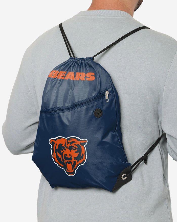 Chicago Bears Pocket Drawstring Backpack FOCO - FOCO.com