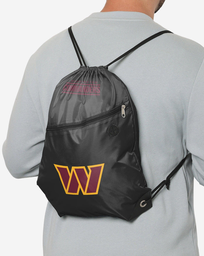 Washington Commanders Pocket Drawstring Backpack FOCO - FOCO.com