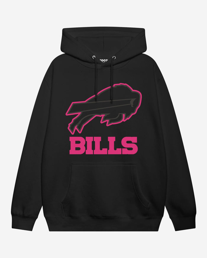 Buffalo Bills Highlight Reel Hoodie FOCO Black/Neon Pink S - FOCO.com