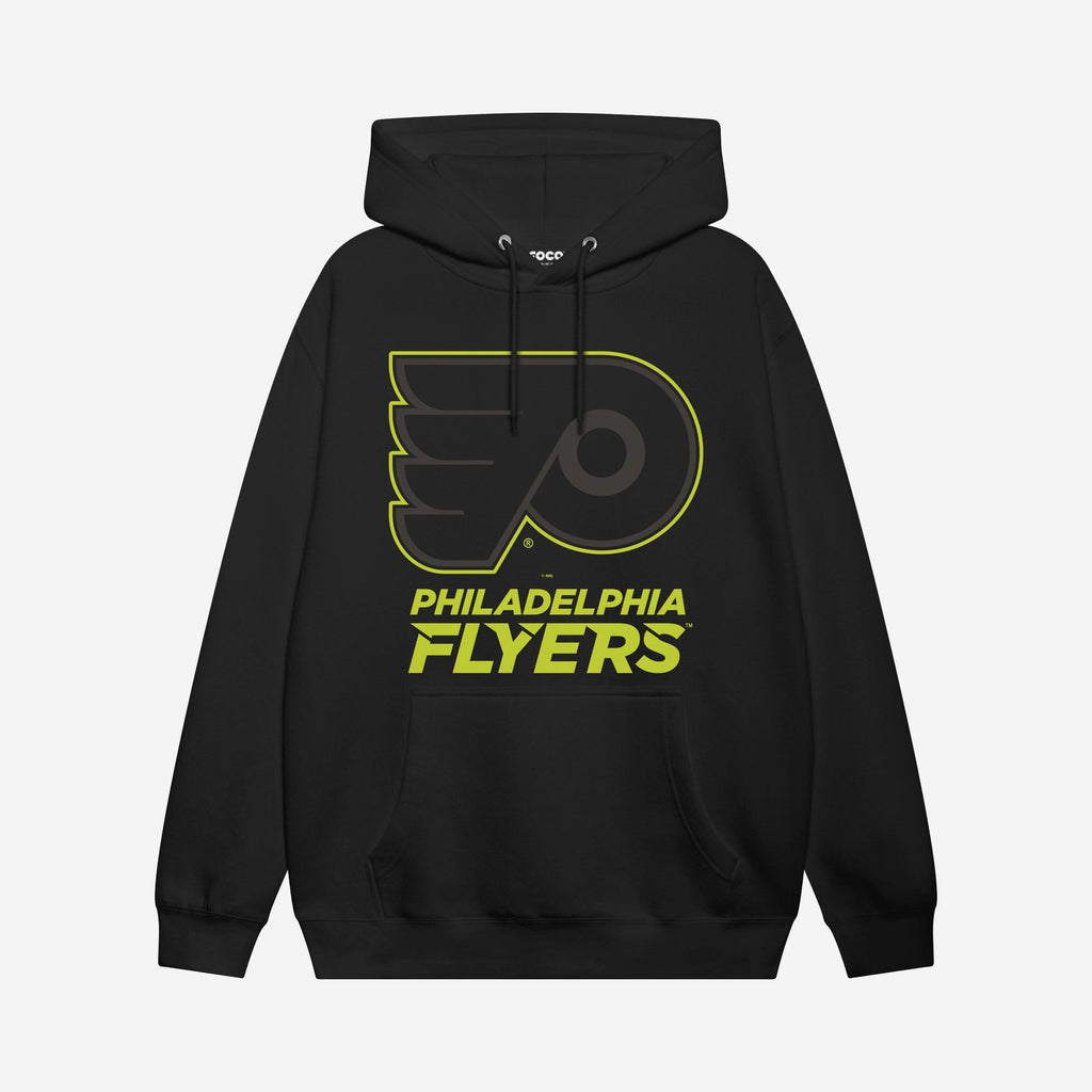 Philadelphia Flyers Highlight Reel Hoodie FOCO Black/Volt S - FOCO.com