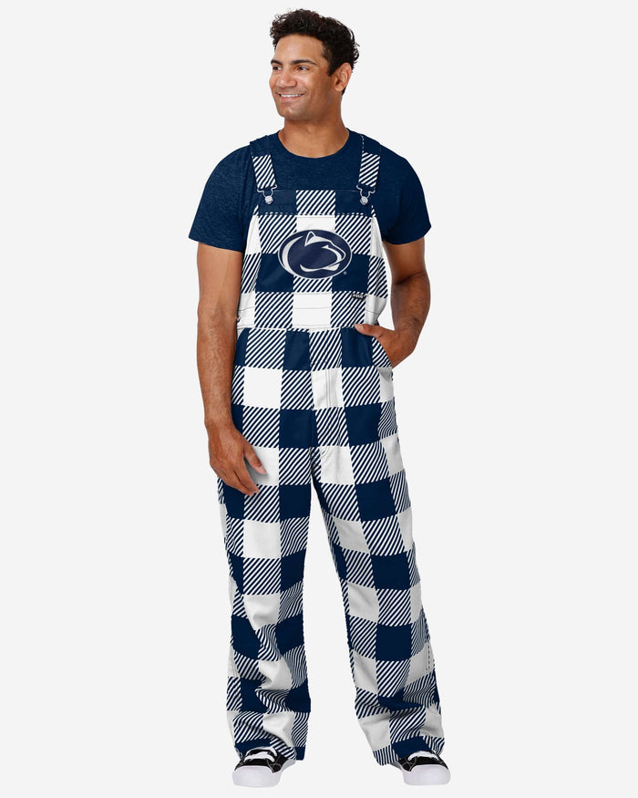Penn State Nittany Lions Mens Plaid Bib Overalls FOCO S - FOCO.com