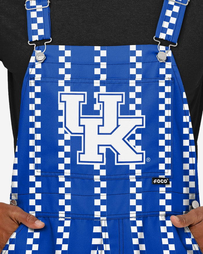 Kentucky Wildcats Mens Sideline Spirit Bib Overalls FOCO - FOCO.com