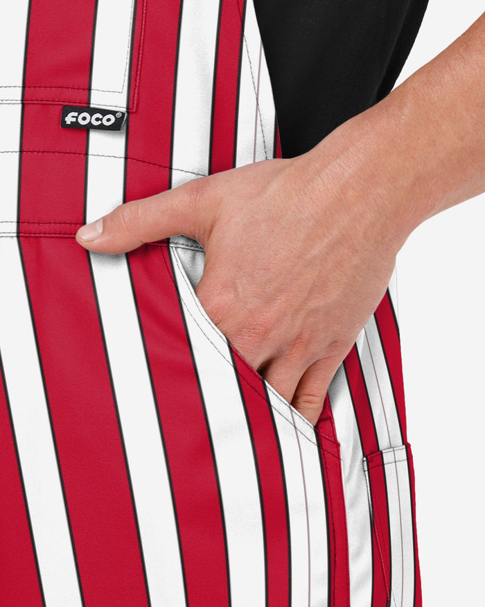 NC State Wolfpack Mens Sideline Spirit Bib Overalls FOCO - FOCO.com