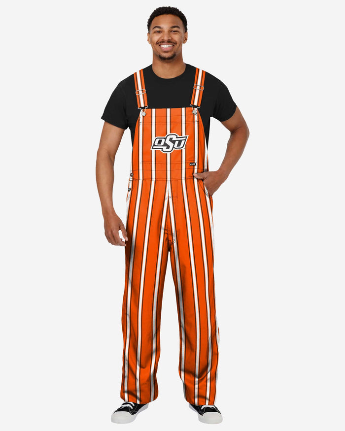 Oklahoma State Cowboys Mens Sideline Spirit Bib Overalls FOCO S - FOCO.com
