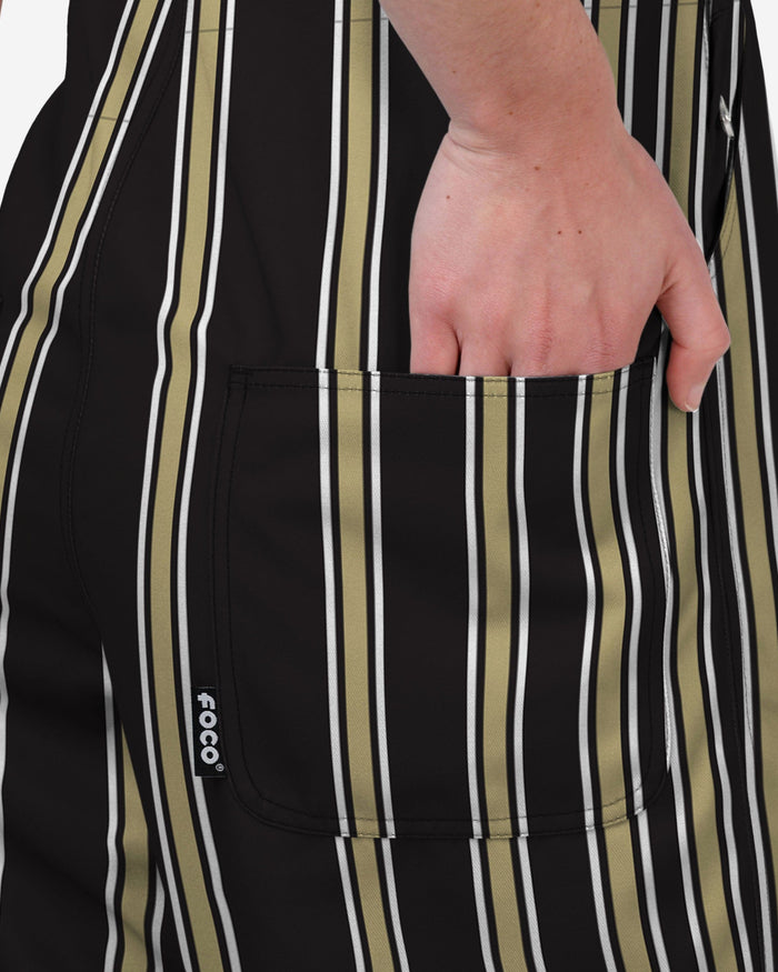 Colorado Buffaloes Womens Sideline Spirit Bib Overalls FOCO XS - FOCO.com