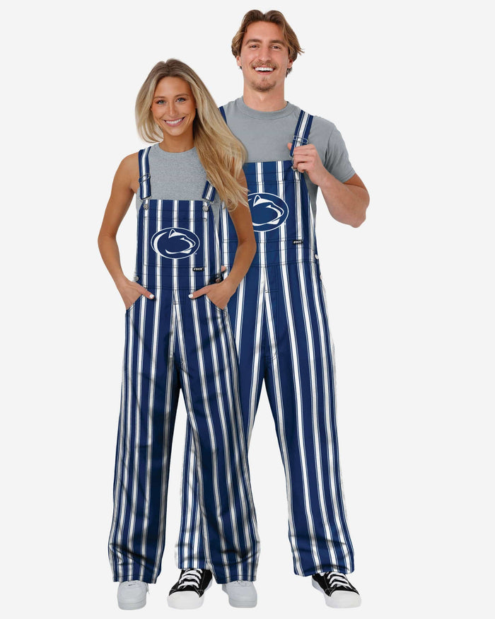 Penn State Nittany Lions Womens Sideline Spirit Bib Overalls FOCO XS - FOCO.com