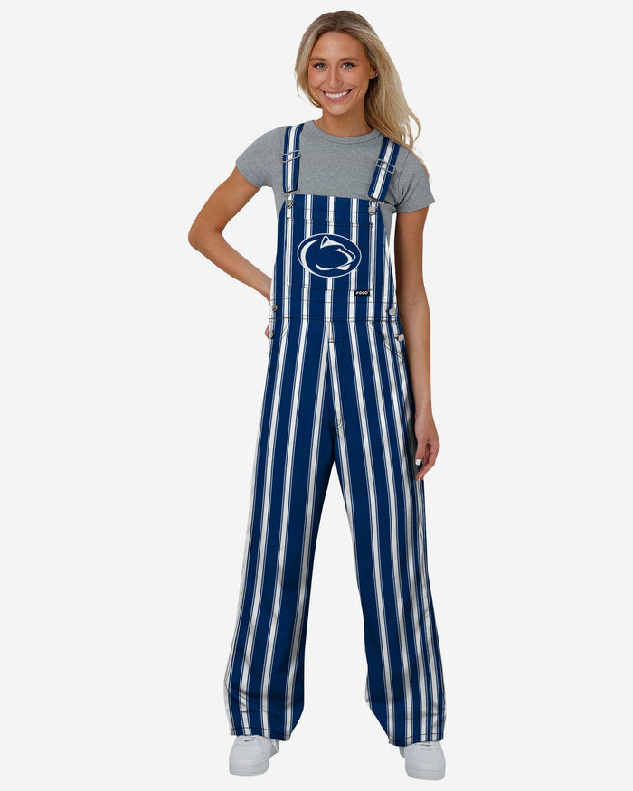 Penn State Nittany Lions Womens Sideline Spirit Bib Overalls FOCO XS - FOCO.com