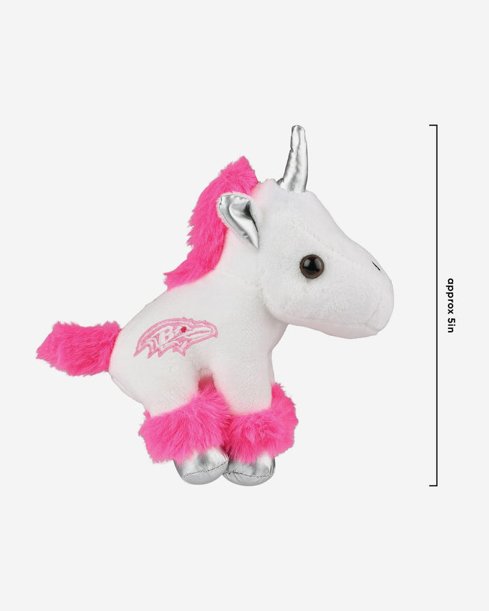 Baltimore Ravens Plush Unicorn Ornament FOCO - FOCO.com