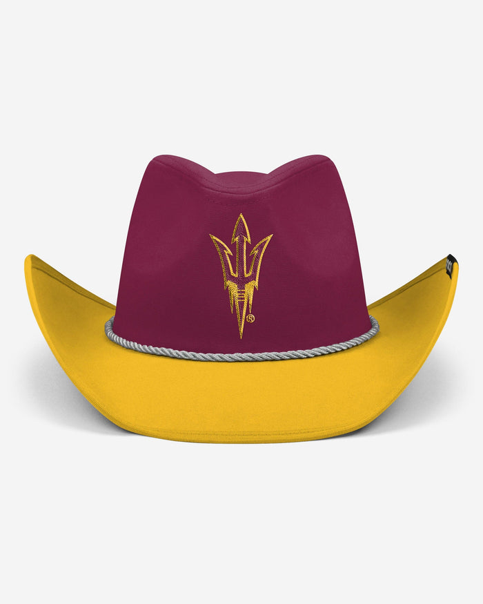 Arizona State Sun Devils Two Tone Cowboy Hat FOCO - FOCO.com