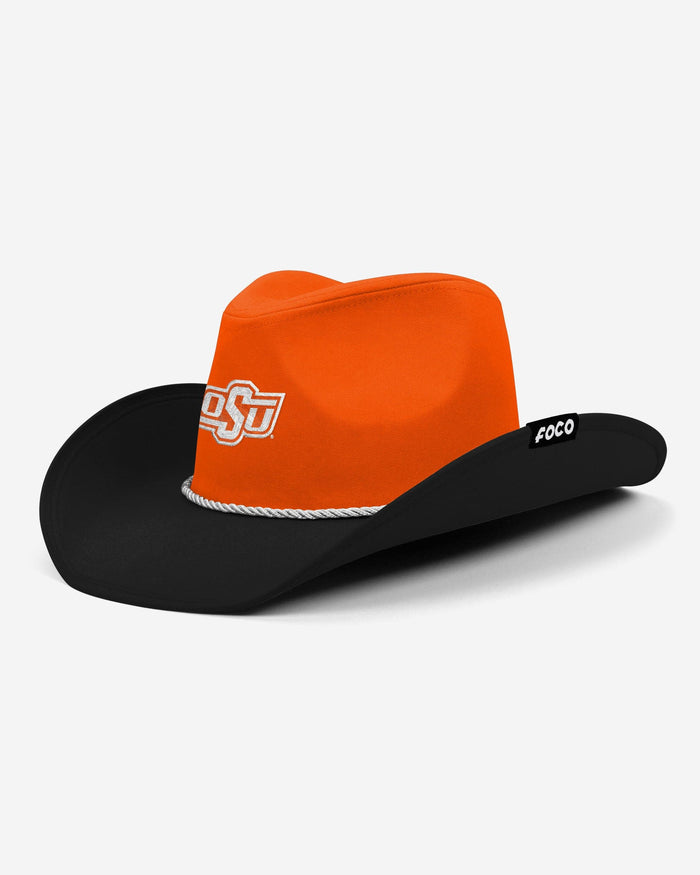 Oklahoma State Cowboys Two Tone Cowboy Hat FOCO - FOCO.com