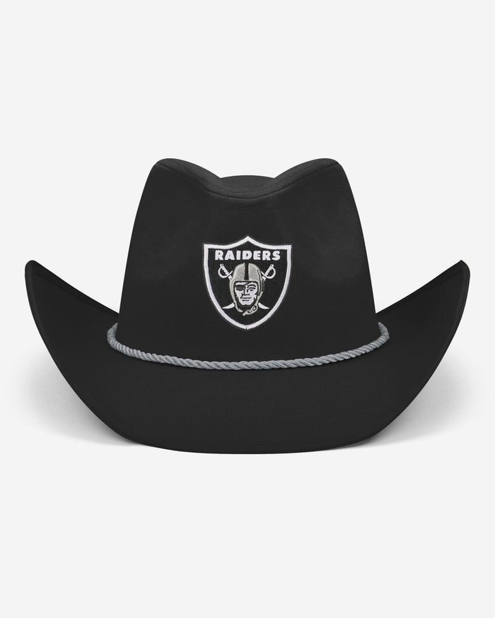 Las Vegas Raiders Black Cowboy Hat FOCO - FOCO.com