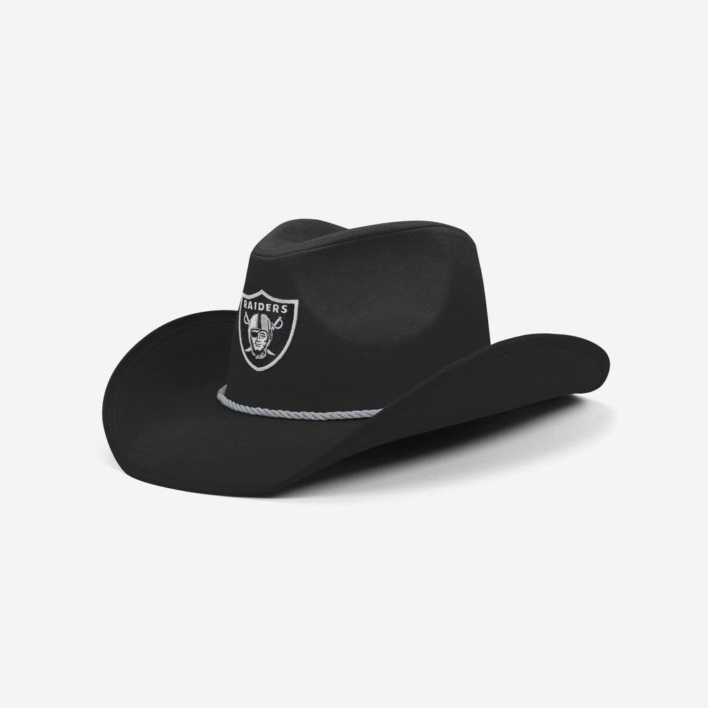 Las Vegas Raiders Black Cowboy Hat FOCO - FOCO.com