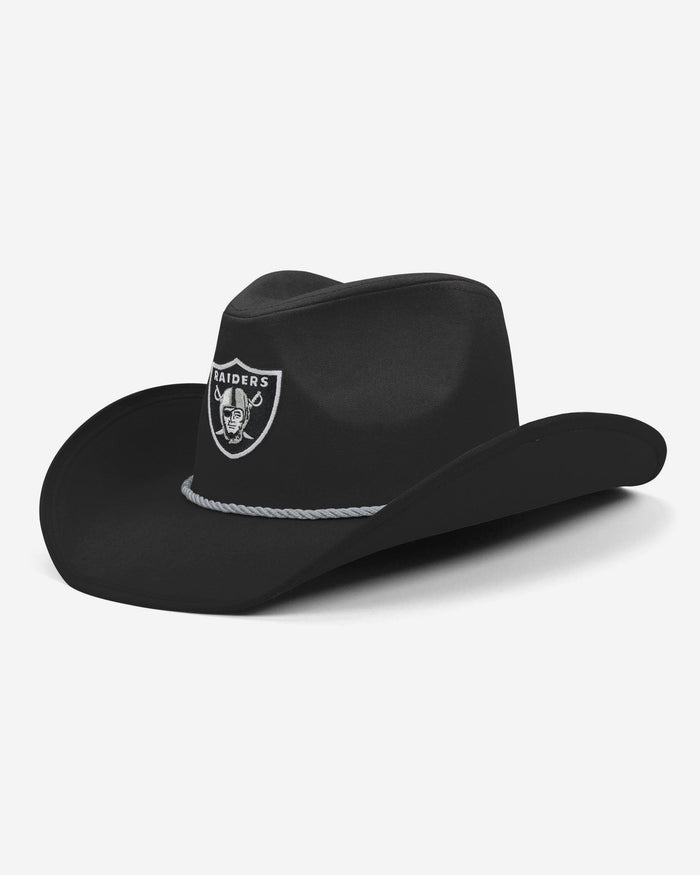Las Vegas Raiders Black Cowboy Hat FOCO - FOCO.com