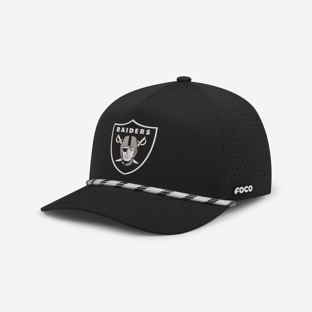 Las Vegas Raiders Poly Pro Marquee RF Cap FOCO - FOCO.com