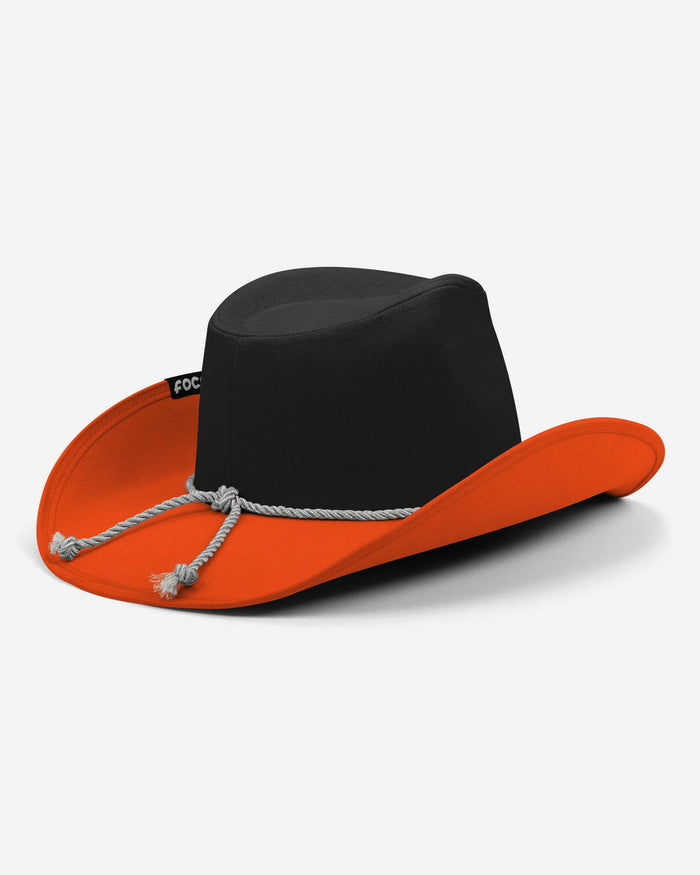 Cincinnati Bengals Two Tone Cowboy Hat FOCO - FOCO.com