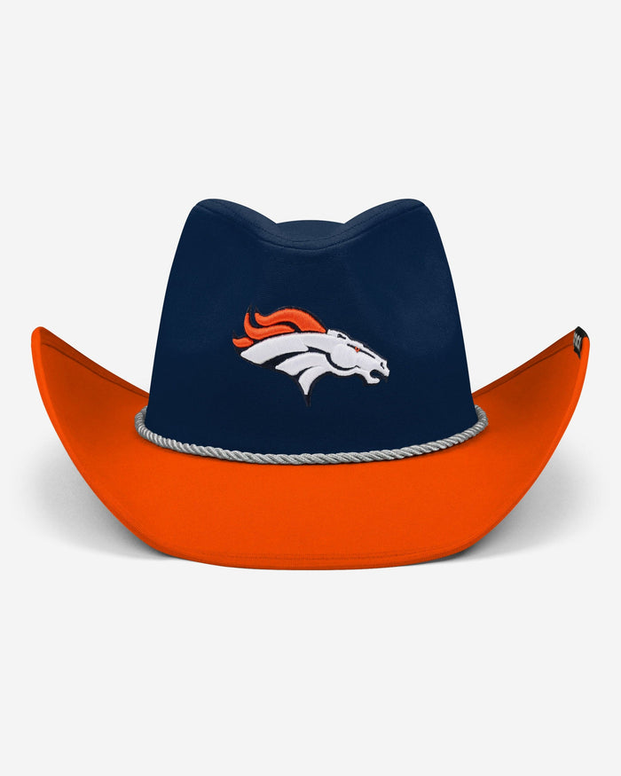 Denver Broncos Two Tone Cowboy Hat FOCO - FOCO.com