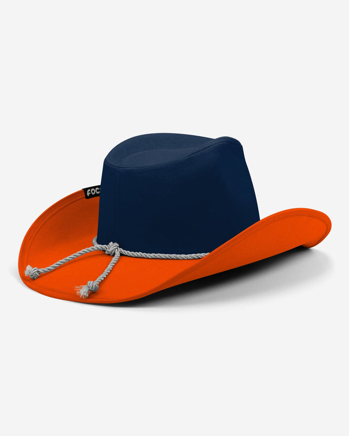 Denver Broncos Two Tone Cowboy Hat FOCO - FOCO.com