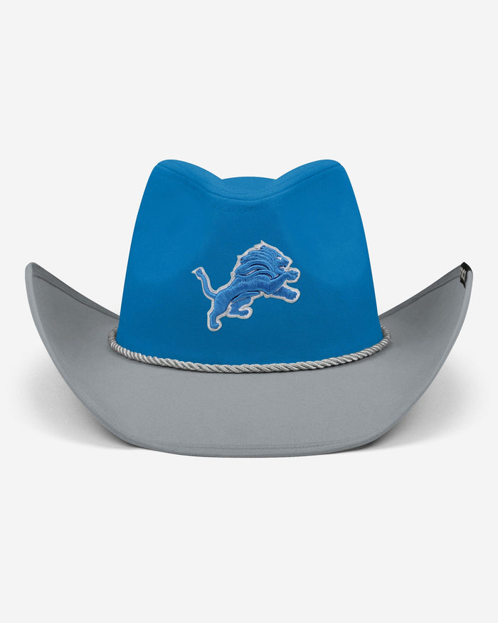 Detroit Lions Two Tone Cowboy Hat FOCO - FOCO.com